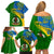 Personalized Malampa Day Family Matching Off Shoulder Short Dress and Hawaiian Shirt Sand Drawing Vanuatuan Pattern LT05 - Polynesian Pride