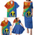 Tafea Day Family Matching Puletasi Dress and Hawaiian Shirt Sand Drawing Vanuatuan Pattern LT05 - Polynesian Pride