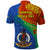 Tafea Day Polo Shirt Sand Drawing Vanuatuan Pattern LT05 - Polynesian Pride