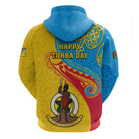 Torba Day Hoodie Sand Drawing Vanuatuan Pattern LT05 - Polynesian Pride