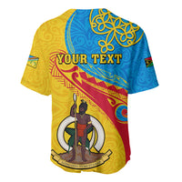 Personalized Torba Day Baseball Jersey Sand Drawing Vanuatuan Pattern LT05 - Polynesian Pride