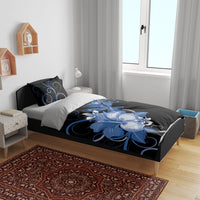 Hawaii Makahiki Kanaka Maoli Bedding Set Blue Hibiscus Floral Vibes LT05 - Polynesian Pride