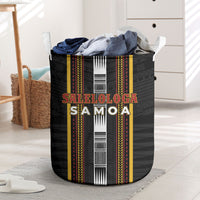 Salelologa Samoa Laundry Basket Samoan Tribal Pattern