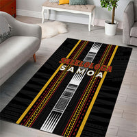 Salelologa Samoa Area Rug Samoan Tribal Pattern