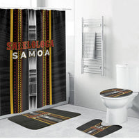 Salelologa Samoa Bathroom Set Samoan Tribal Pattern