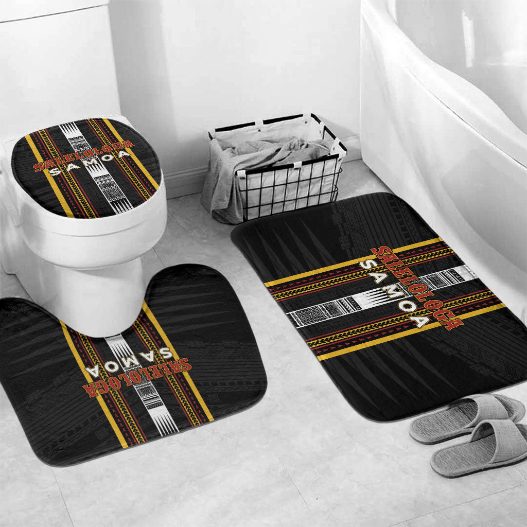 Salelologa Samoa Bathroom Set Samoan Tribal Pattern