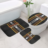 Salelologa Samoa Bathroom Set Samoan Tribal Pattern