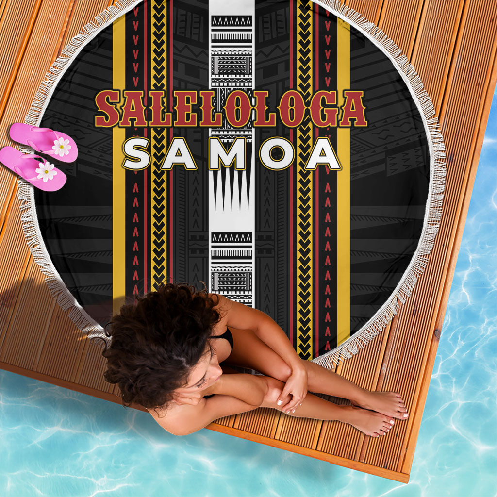 Salelologa Samoa Beach Blanket Samoan Tribal Pattern