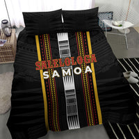 Salelologa Samoa Bedding Set Samoan Tribal Pattern