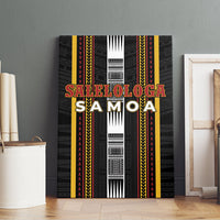 Salelologa Samoa Canvas Wall Art Samoan Tribal Pattern LT05 - Polynesian Pride