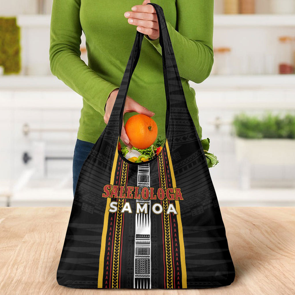 Salelologa Samoa Grocery Bag Samoan Tribal Pattern LT05 - Polynesian Pride