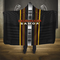 Salelologa Samoa Hooded Blanket Samoan Tribal Pattern