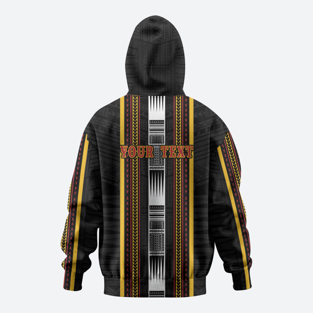 Personalised Salelologa Samoa Hoodie Samoan Tribal Pattern