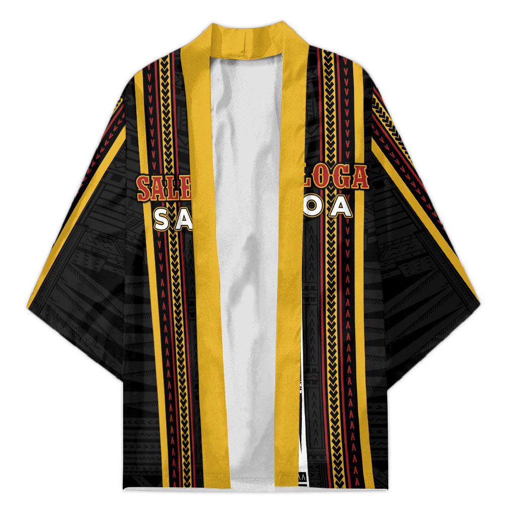 Personalised Salelologa Samoa Kimono Samoan Tribal Pattern