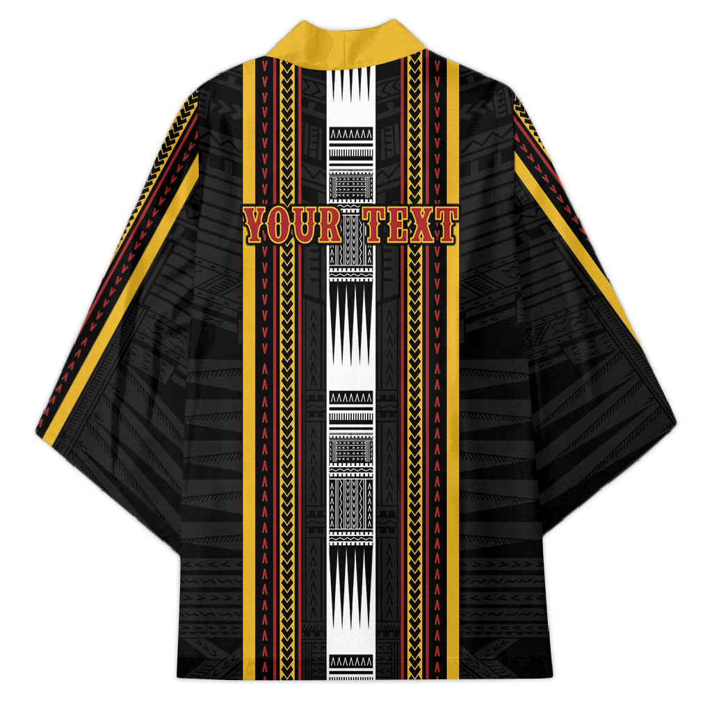 Personalised Salelologa Samoa Kimono Samoan Tribal Pattern