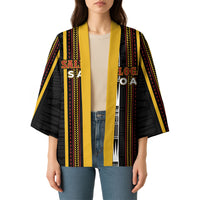 Personalised Salelologa Samoa Kimono Samoan Tribal Pattern