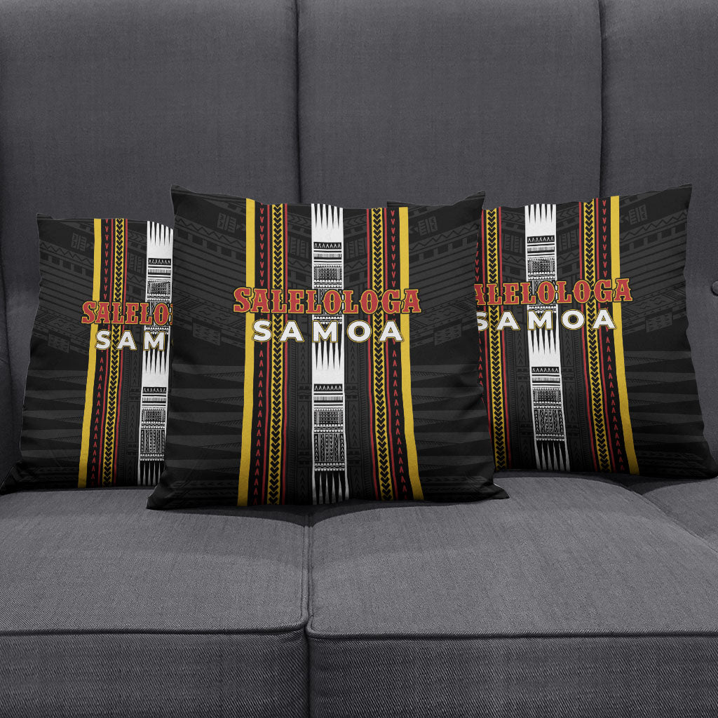 Salelologa Samoa Pillow Cover Samoan Tribal Pattern