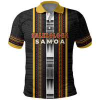Personalised Salelologa Samoa Polo Shirt Samoan Tribal Pattern
