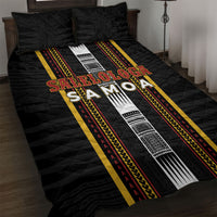 Salelologa Samoa Quilt Bed Set Samoan Tribal Pattern