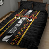 Salelologa Samoa Quilt Bed Set Samoan Tribal Pattern