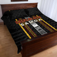 Salelologa Samoa Quilt Bed Set Samoan Tribal Pattern