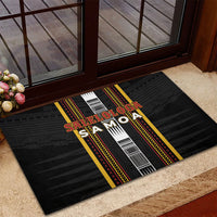 Salelologa Samoa Rubber Doormat Samoan Tribal Pattern LT05 - Polynesian Pride