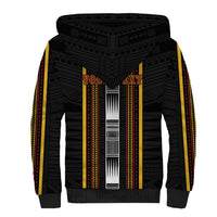 Personalised Salelologa Samoa Sherpa Hoodie Samoan Tribal Pattern