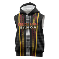 Personalised Salelologa Samoa Sleeveless Hoodie Samoan Tribal Pattern