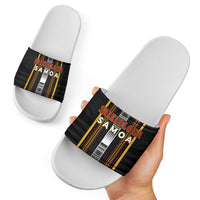 Salelologa Samoa Slide Sandals Samoan Tribal Pattern