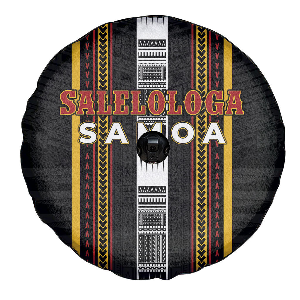 Salelologa Samoa Spare Tire Cover Samoan Tribal Pattern