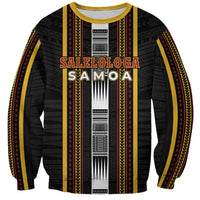 Personalised Salelologa Samoa Sweatshirt Samoan Tribal Pattern