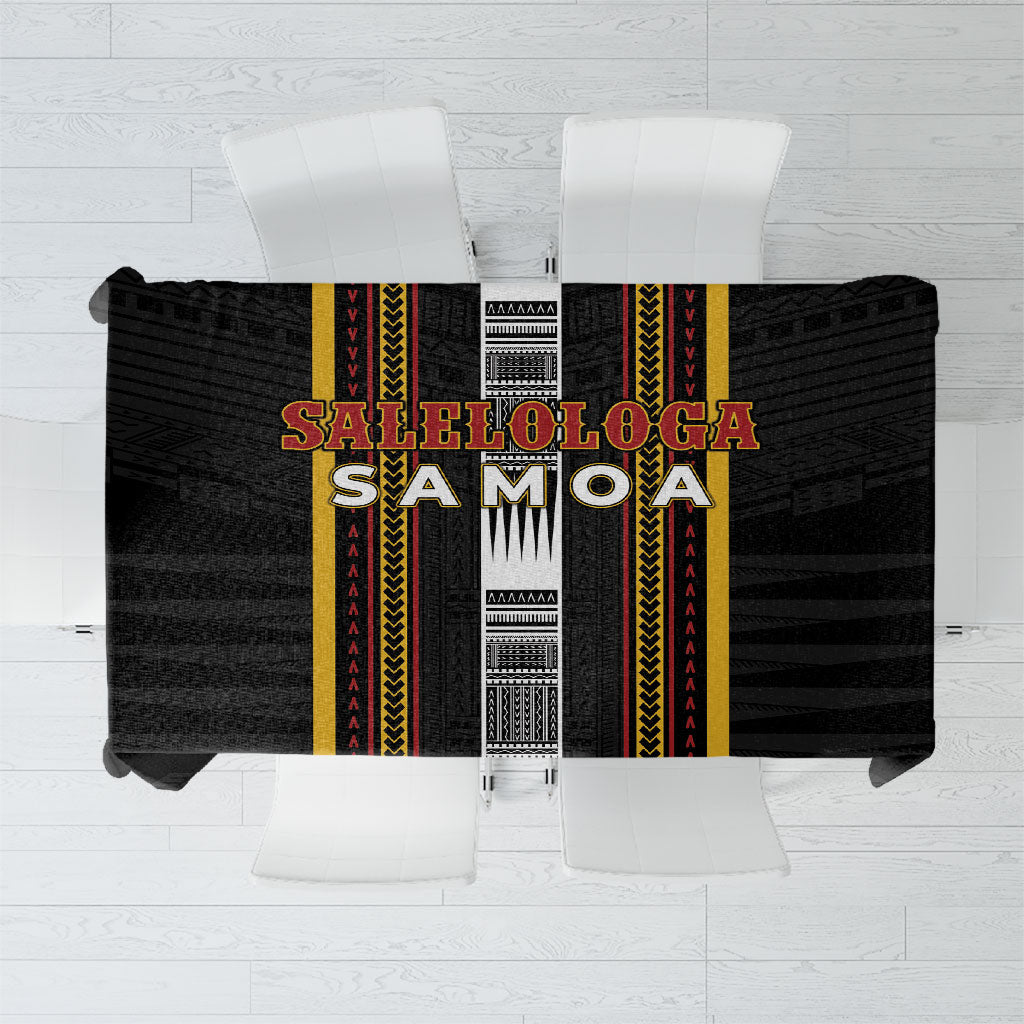 Salelologa Samoa Tablecloth Samoan Tribal Pattern