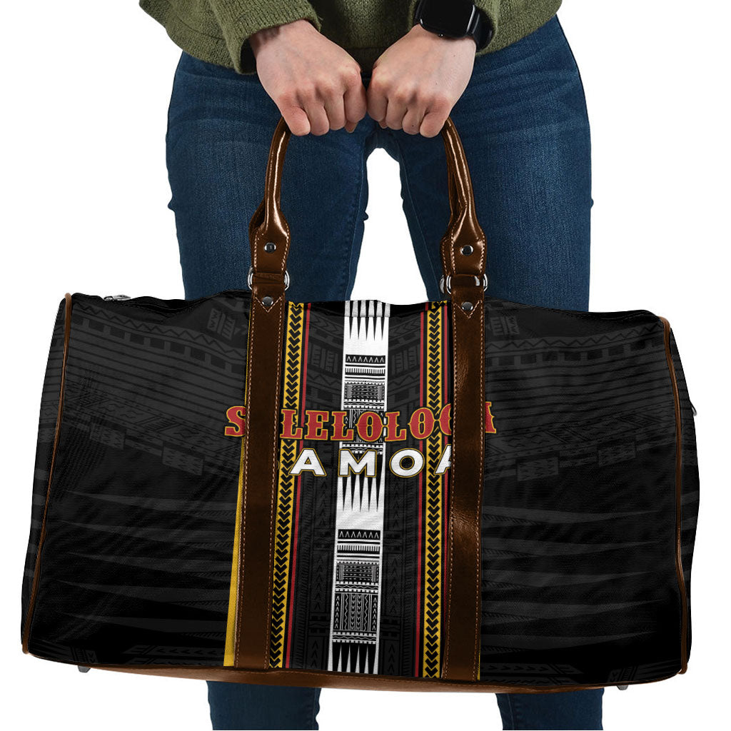 Salelologa Samoa Travel Bag Samoan Tribal Pattern