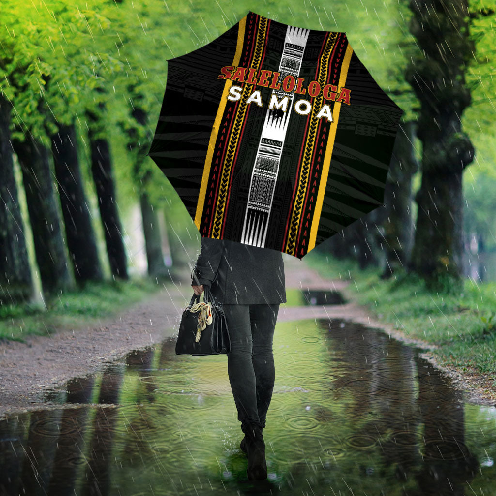 Salelologa Samoa Umbrella Samoan Tribal Pattern