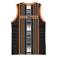 Personalised Vaitele Samoa Basketball Jersey Samoan Tribal Pattern LT05 - Polynesian Pride