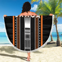 Vaitele Samoa Beach Blanket Samoan Tribal Pattern LT05 - Polynesian Pride