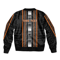 Personalised Vaitele Samoa Bomber Jacket Samoan Tribal Pattern LT05 - Polynesian Pride