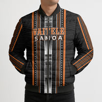 Personalised Vaitele Samoa Bomber Puffer Jacket Samoan Tribal Pattern LT05 - Polynesian Pride