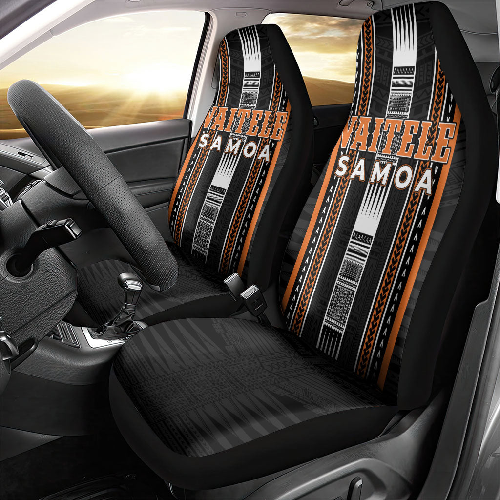 Vaitele Samoa Car Seat Cover Samoan Tribal Pattern LT05 - Polynesian Pride