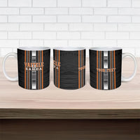 Personalised Vaitele Samoa Ceramic Mug Samoan Tribal Pattern LT05 - Polynesian Pride
