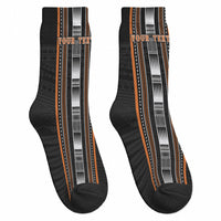 Personalised Vaitele Samoa Crew Socks Samoan Tribal Pattern LT05 - Polynesian Pride