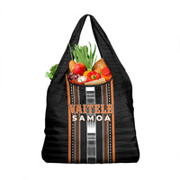 Vaitele Samoa Grocery Bag Samoan Tribal Pattern LT05 1-pack One Size Orange - Polynesian Pride