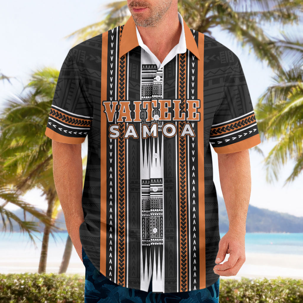 Personalised Vaitele Samoa Hawaiian Shirt Samoan Tribal Pattern LT05 - Polynesian Pride
