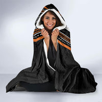 Vaitele Samoa Hooded Blanket Samoan Tribal Pattern LT05 - Polynesian Pride