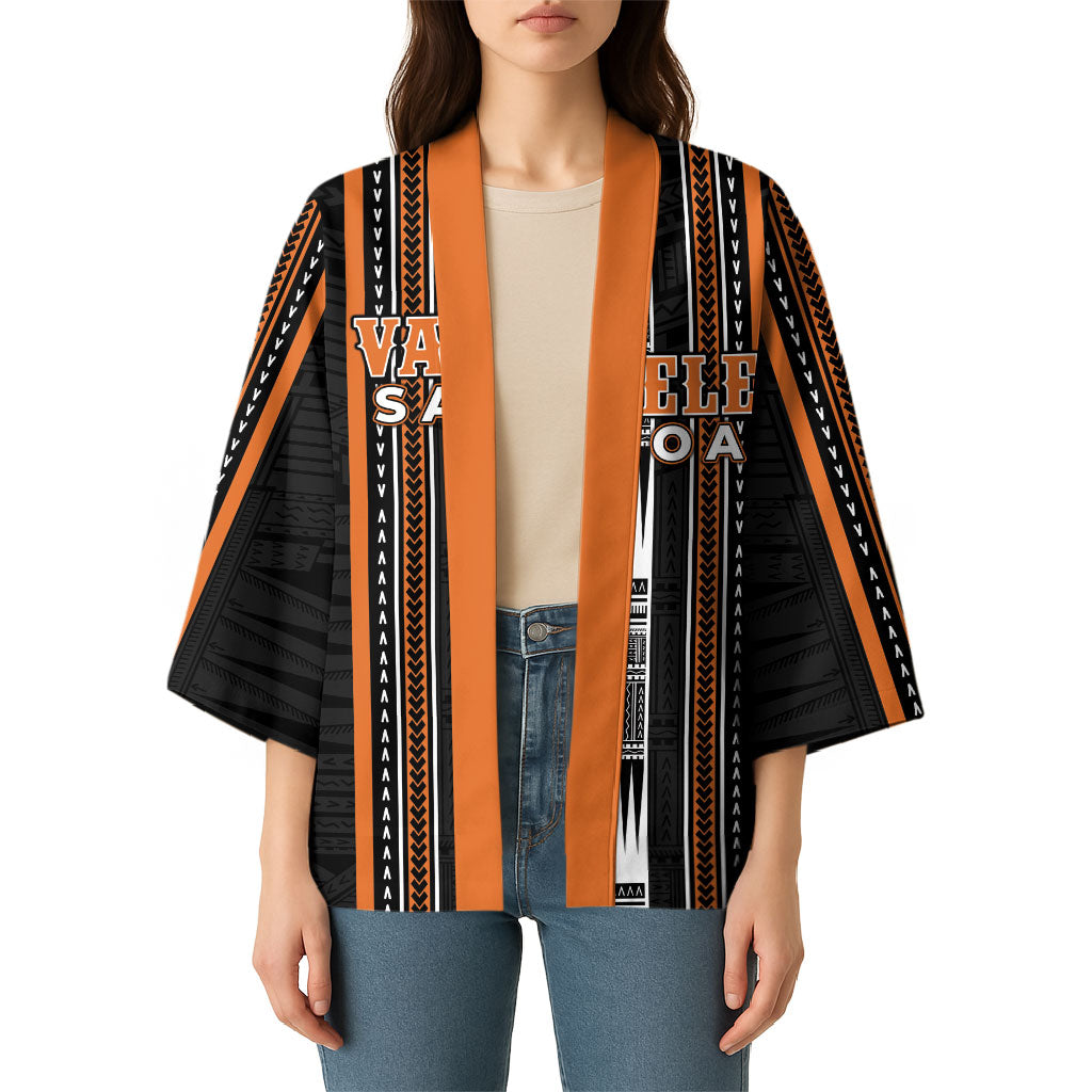 Personalised Vaitele Samoa Kimono Samoan Tribal Pattern LT05 - Polynesian Pride