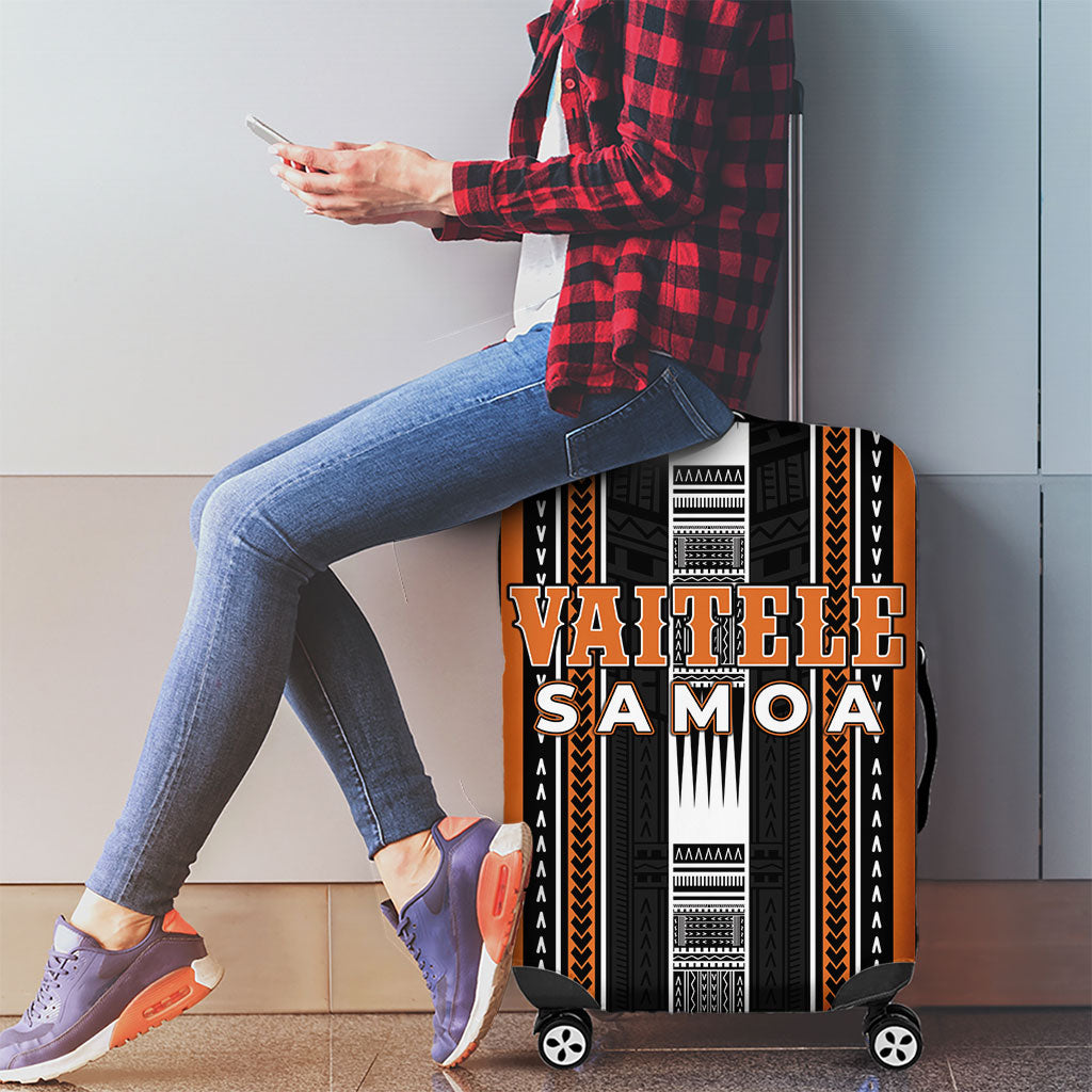 Vaitele Samoa Luggage Cover Samoan Tribal Pattern LT05 - Polynesian Pride