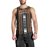 Personalised Vaitele Samoa Men Tank Top Samoan Tribal Pattern LT05 - Polynesian Pride