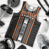 Personalised Vaitele Samoa Men Tank Top Samoan Tribal Pattern LT05 - Polynesian Pride
