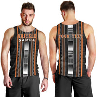 Personalised Vaitele Samoa Men Tank Top Samoan Tribal Pattern LT05 - Polynesian Pride