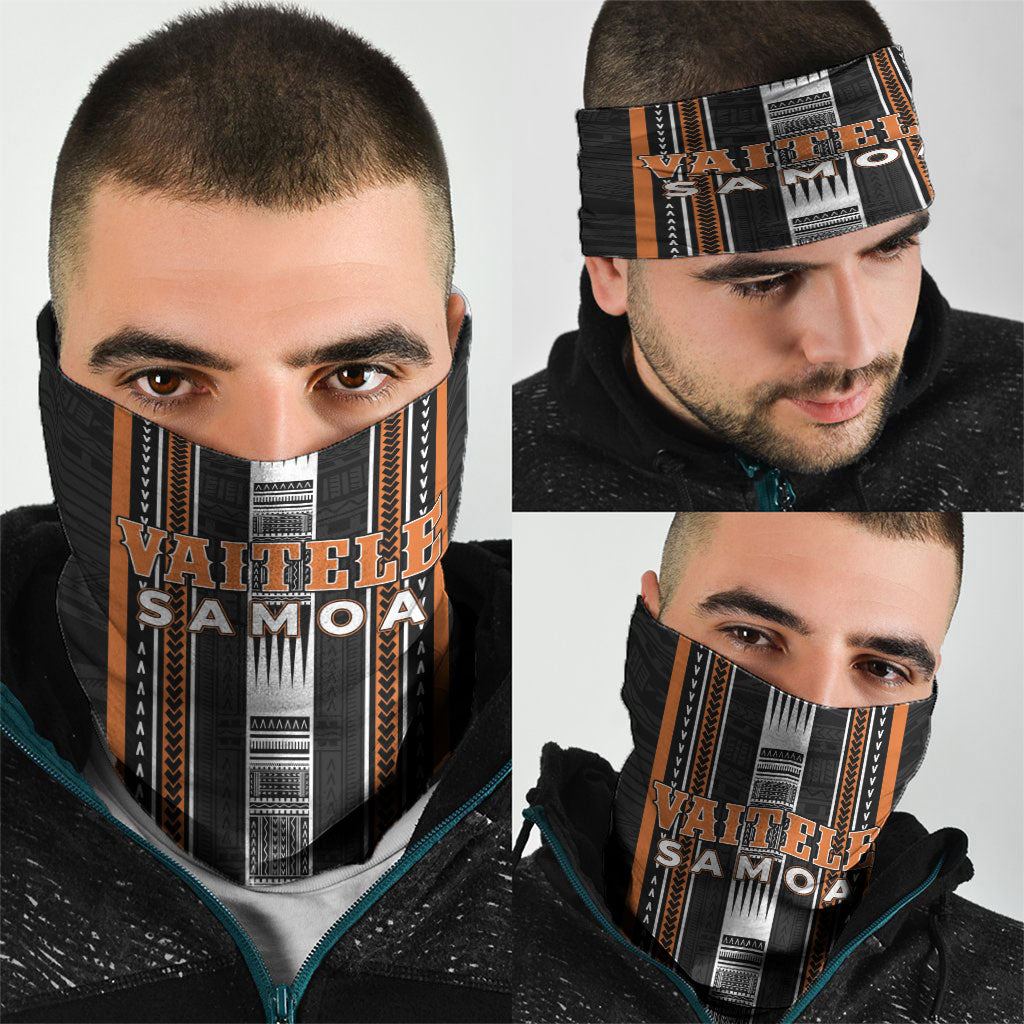Vaitele Samoa Neck Gaiter Samoan Tribal Pattern LT05 - Polynesian Pride